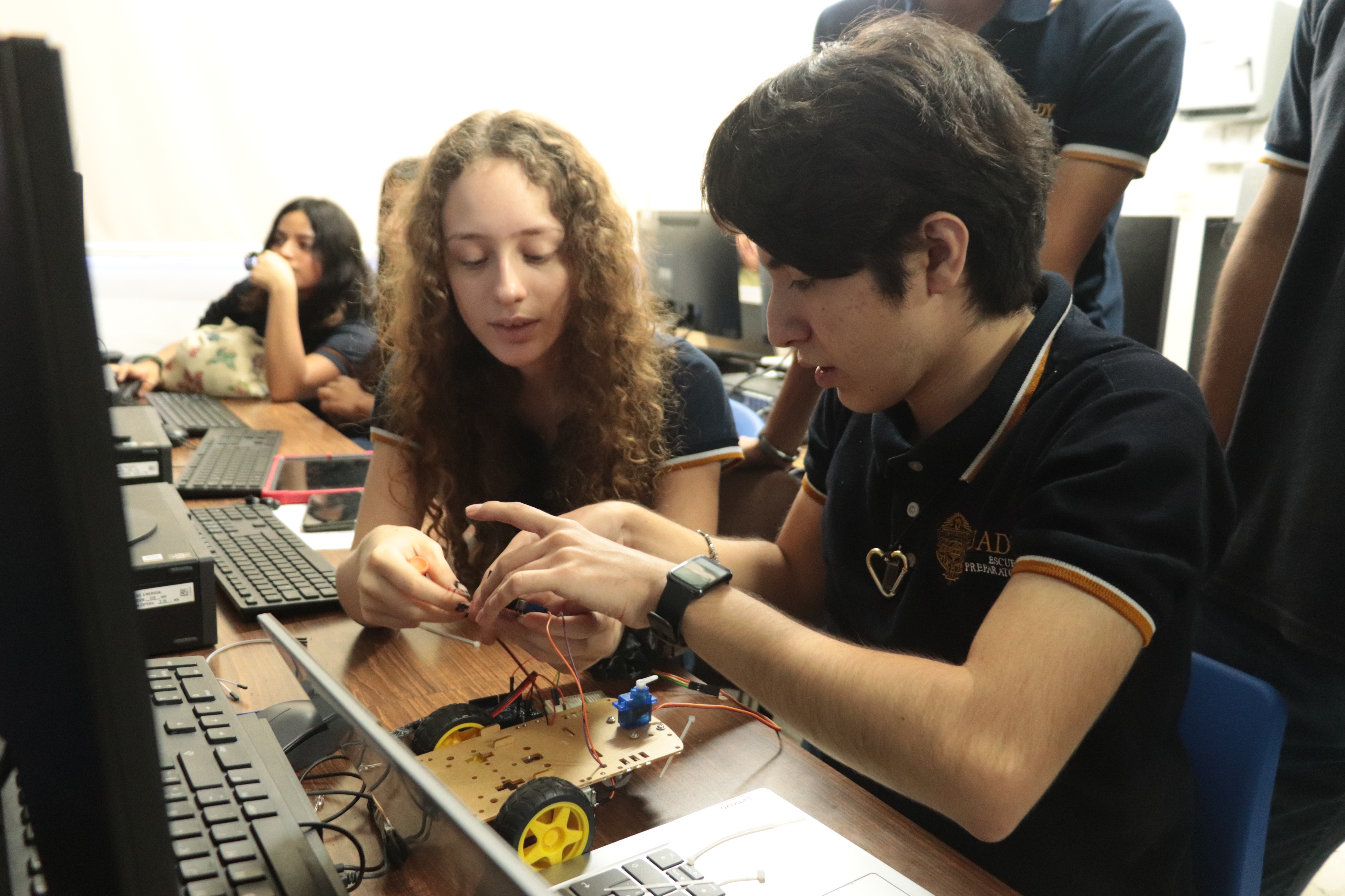 Alumnos robótica
